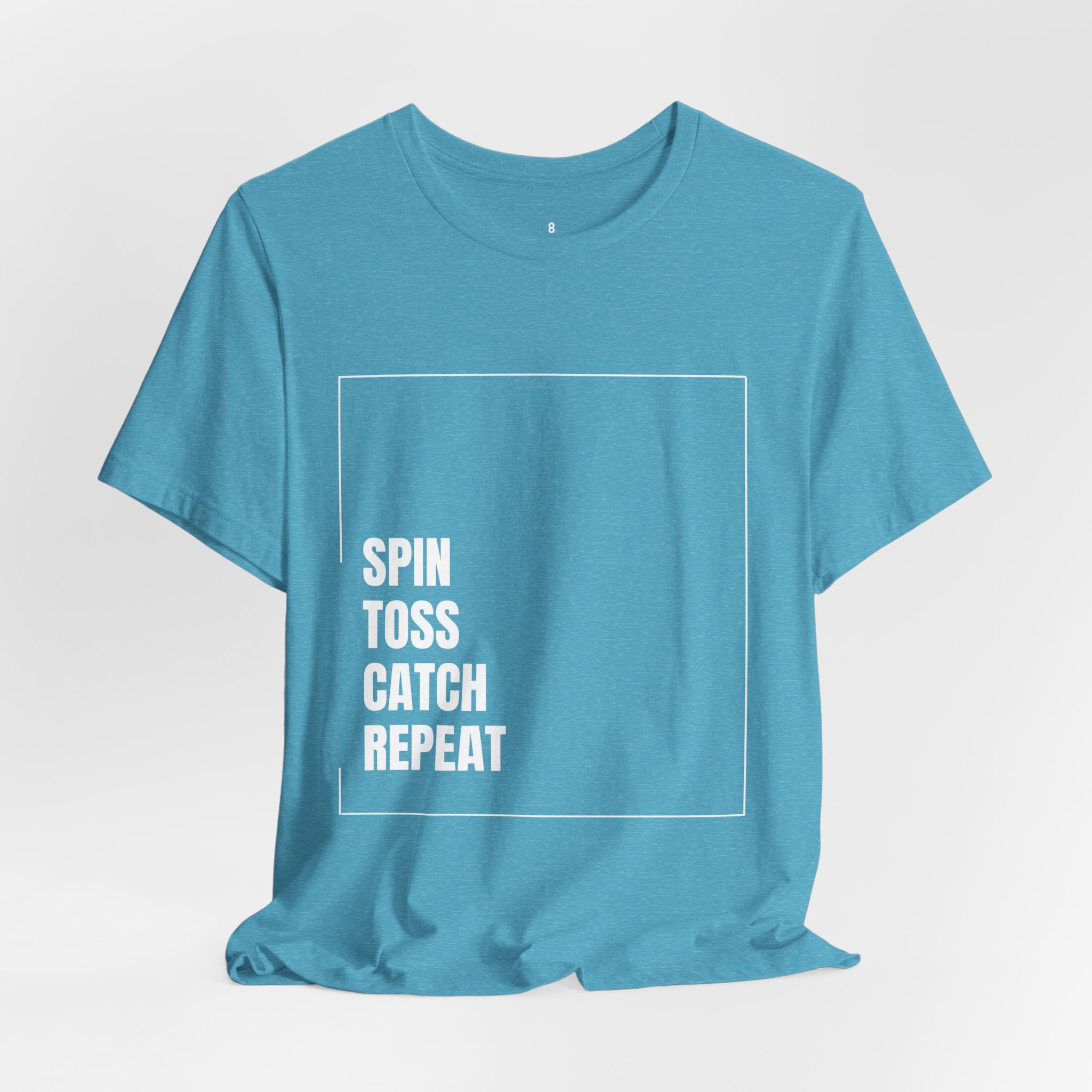 Spinning Toy Tee – "Spin Toss Catch Repeat" Graphic T-Shirt