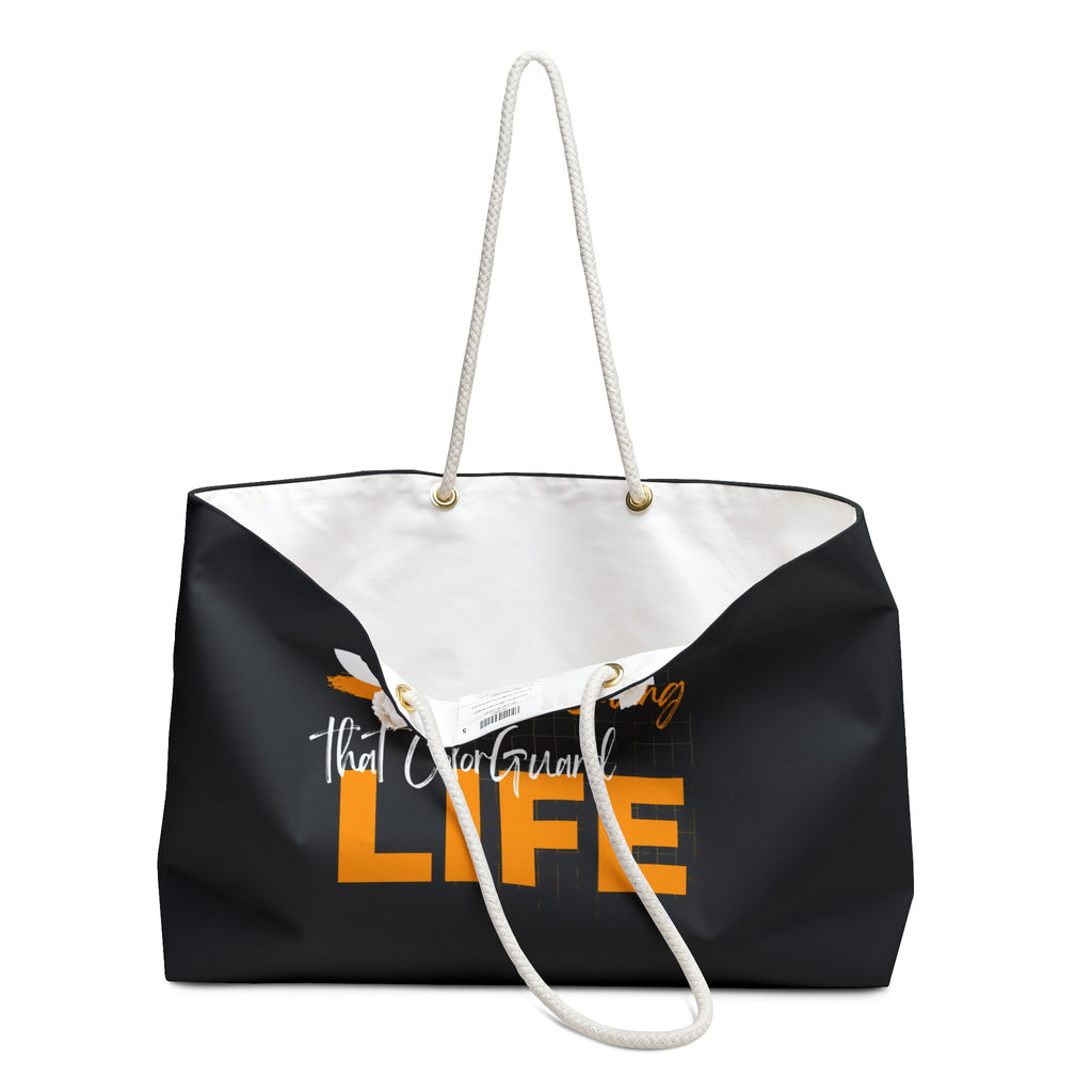 Just Living That Color Guard Life - Competition tote bag