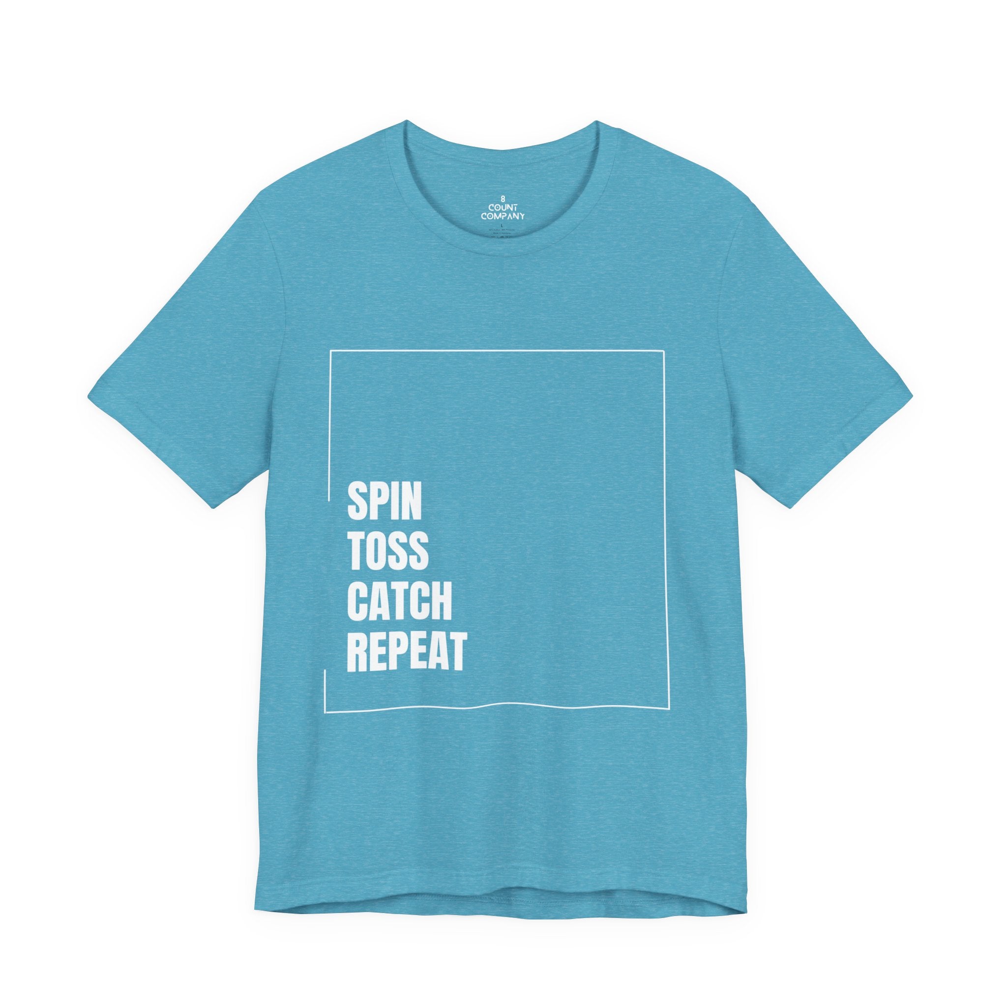Spinning Toy Tee – "Spin Toss Catch Repeat" Graphic T-Shirt