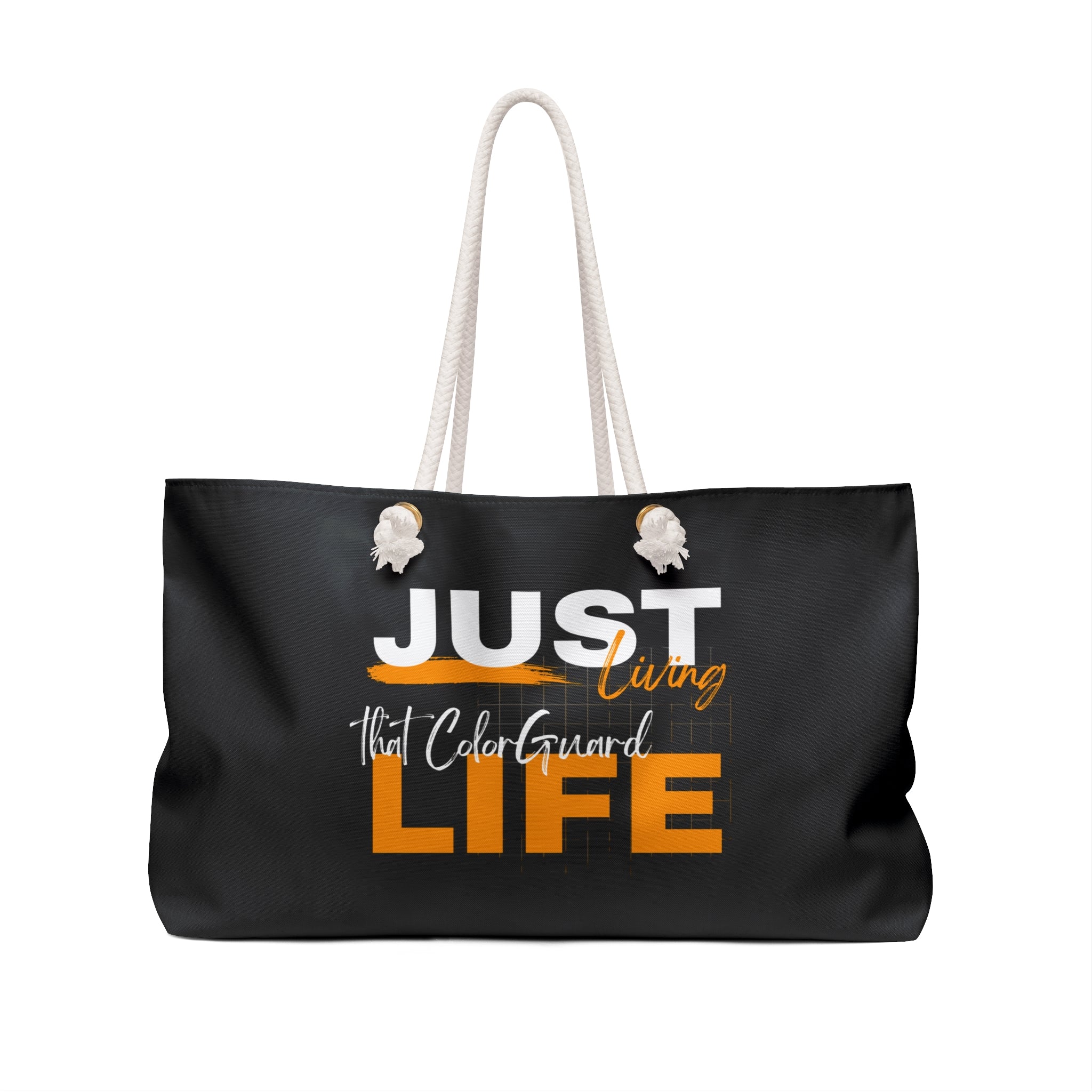 Just Living That Color Guard Life - Competition tote bag
