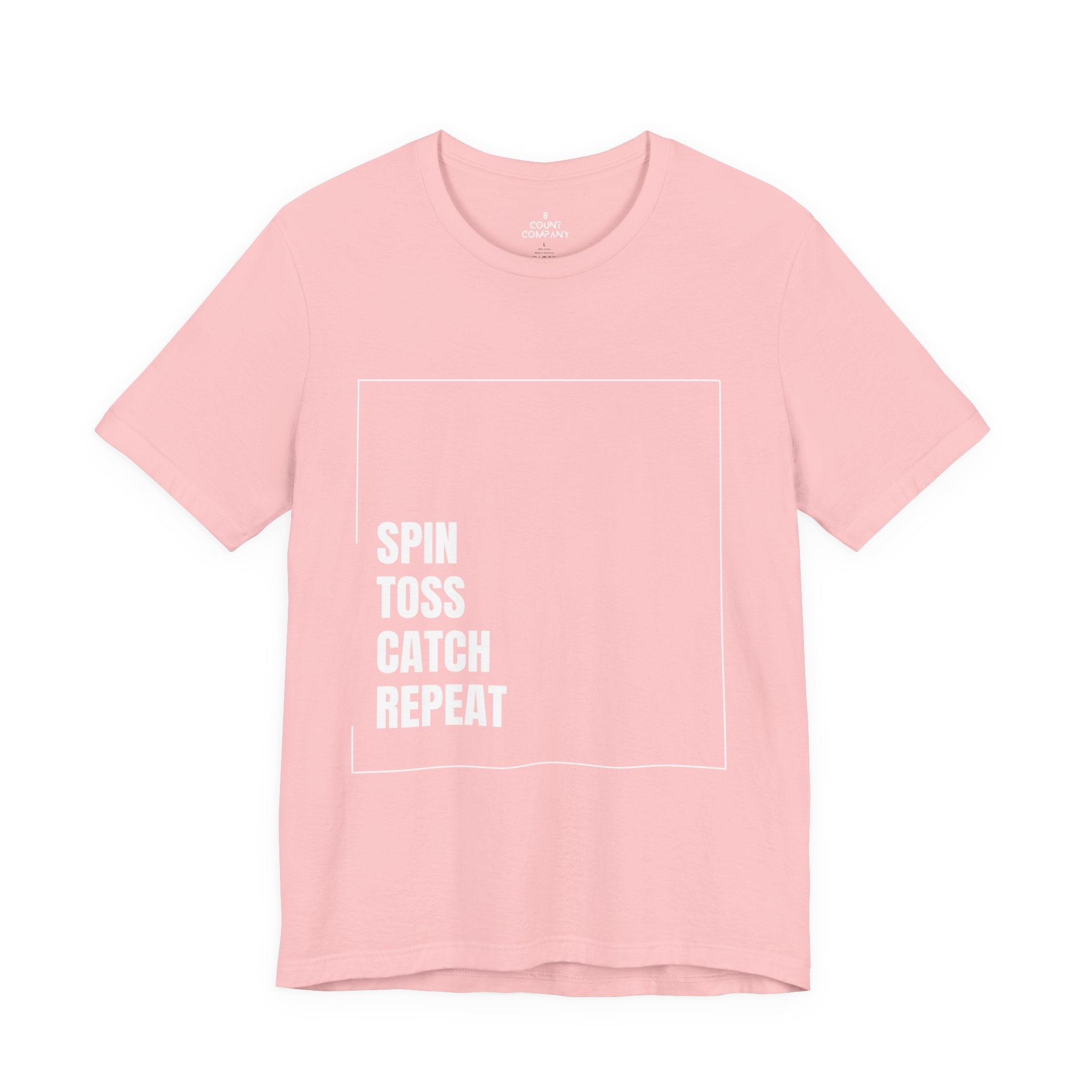 Spinning Toy Tee – "Spin Toss Catch Repeat" Graphic T-Shirt