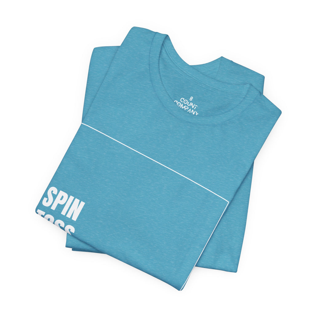 Spinning Toy Tee – "Spin Toss Catch Repeat" Graphic T-Shirt