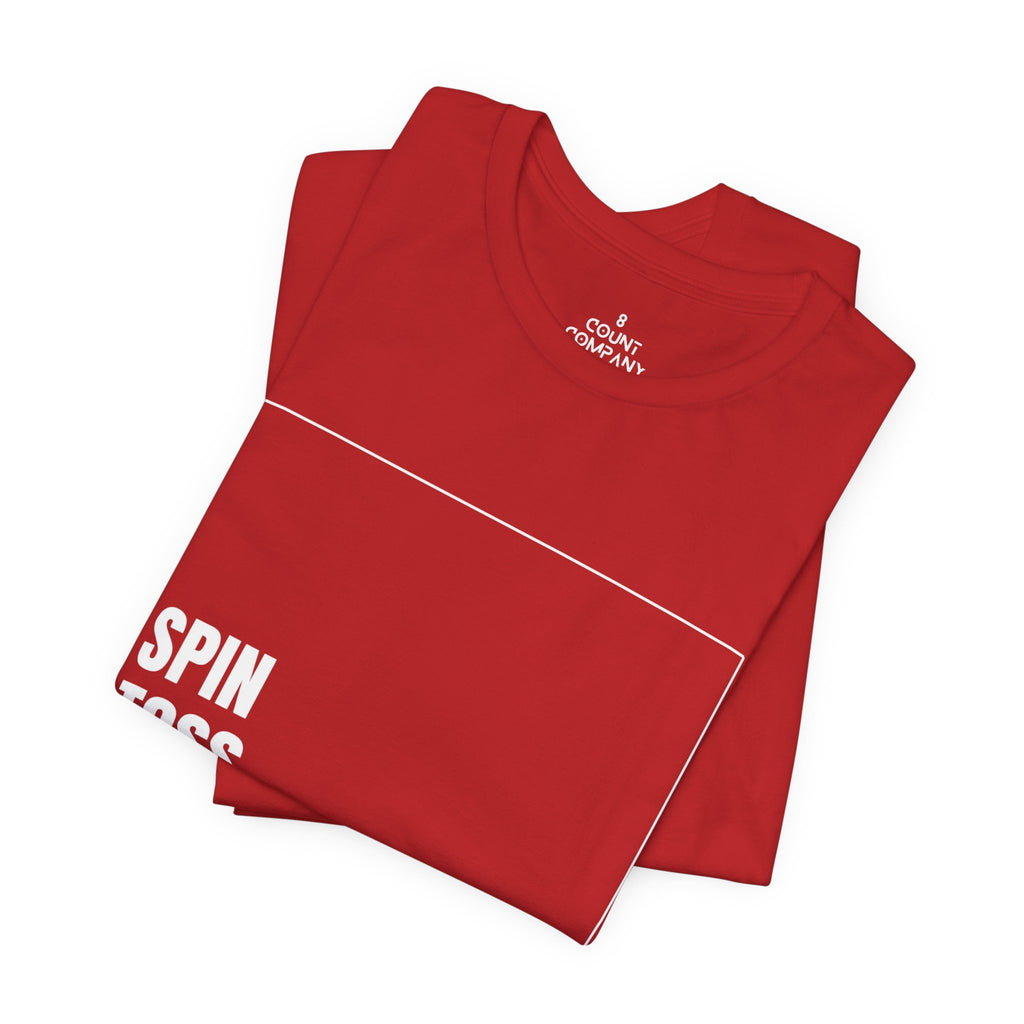 Spinning Toy Tee – "Spin Toss Catch Repeat" Graphic T-Shirt