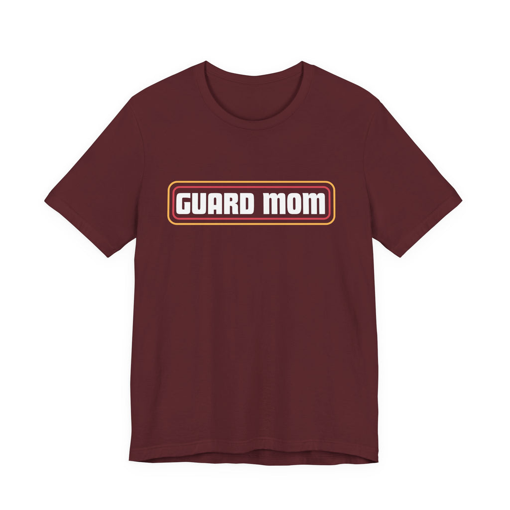 Guard Mom Retro Badge Tee — Proud, Classic & Unapologetically You
