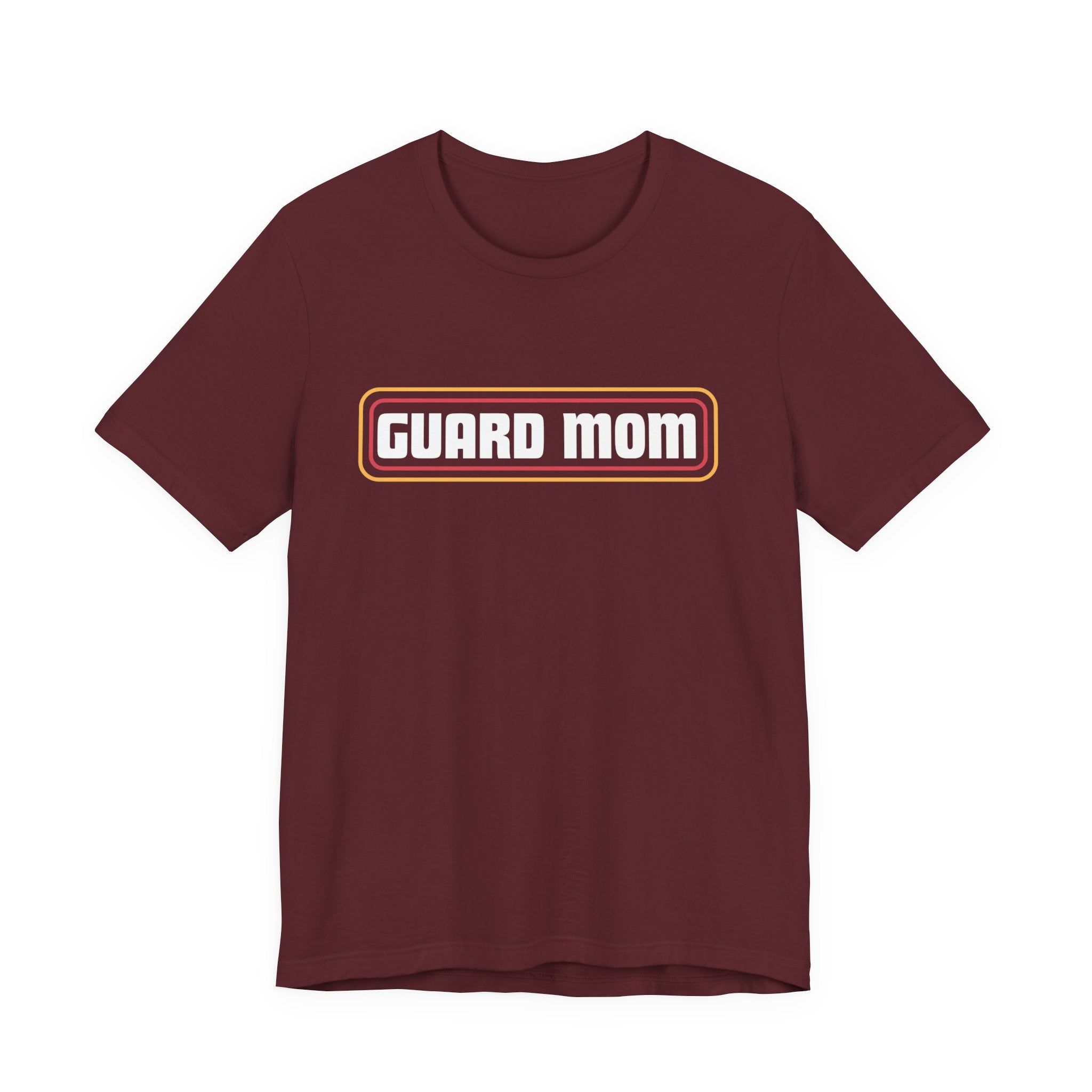 Guard Mom Retro Badge Tee — Proud, Classic & Unapologetically You