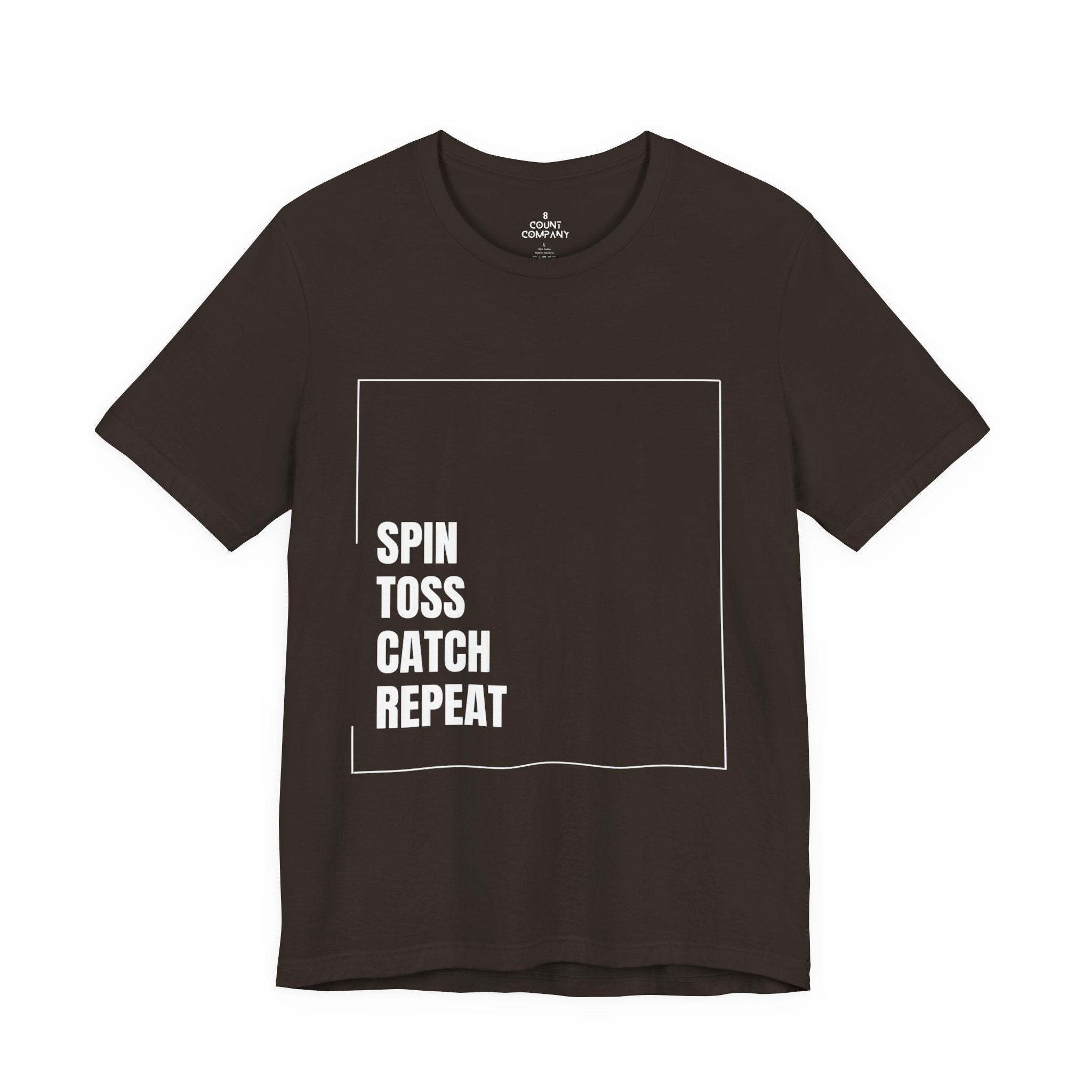Spinning Toy Tee – "Spin Toss Catch Repeat" Graphic T-Shirt