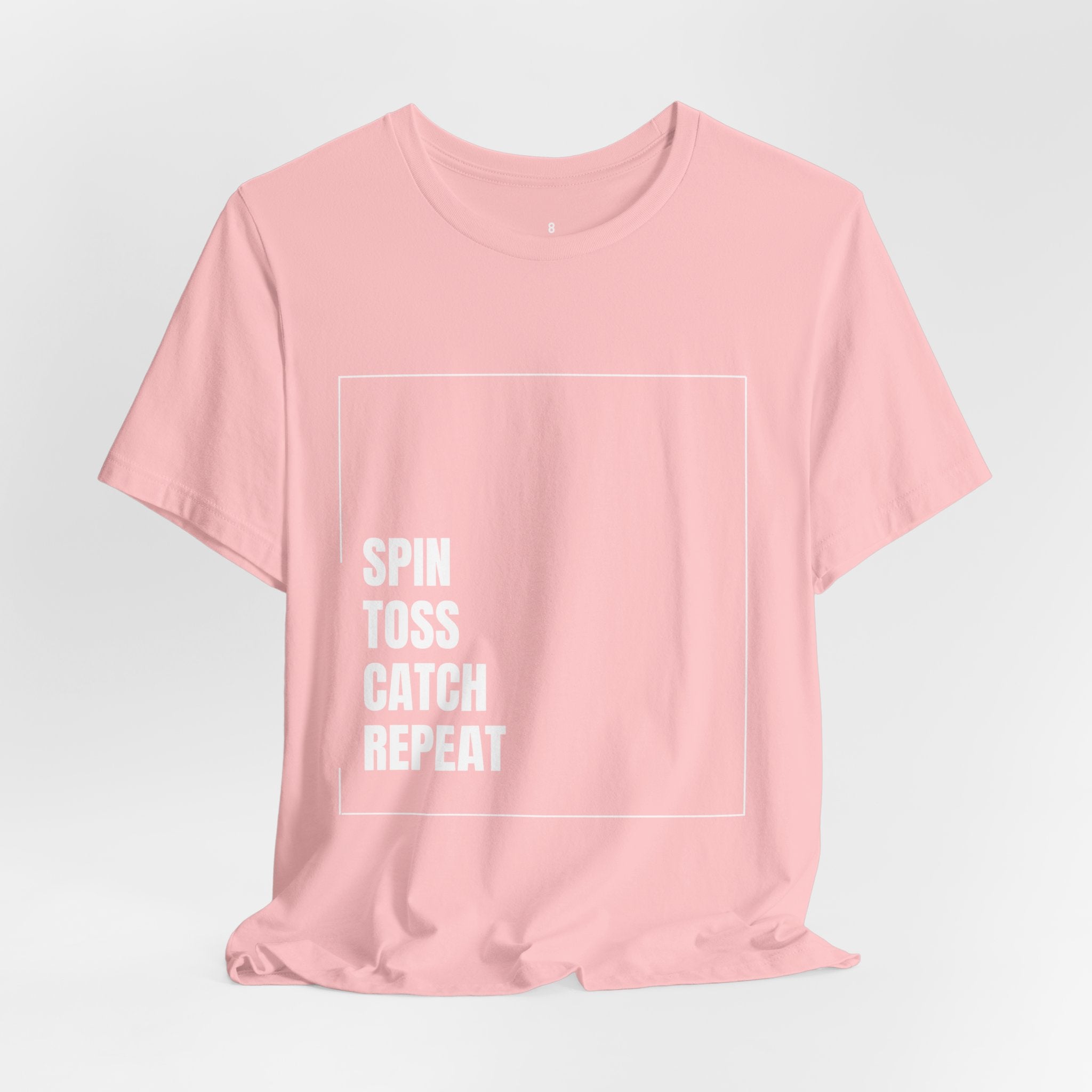 Spinning Toy Tee – "Spin Toss Catch Repeat" Graphic T-Shirt