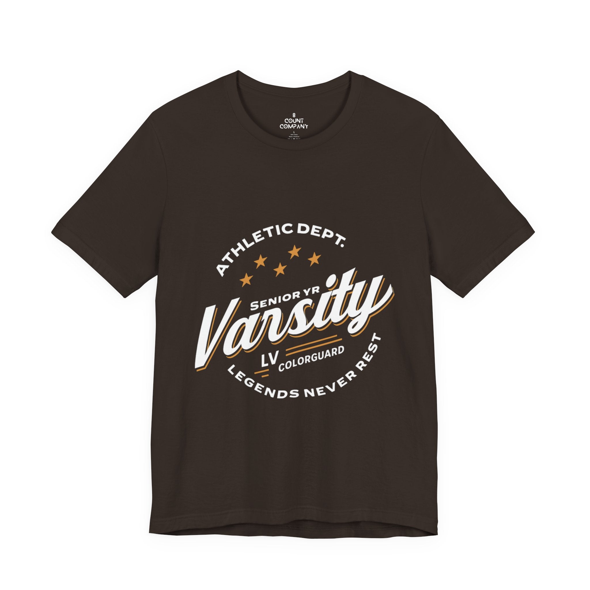 Colorguard Varsity Senior Shirt - Unisex Jersey Short Sleeve Tee