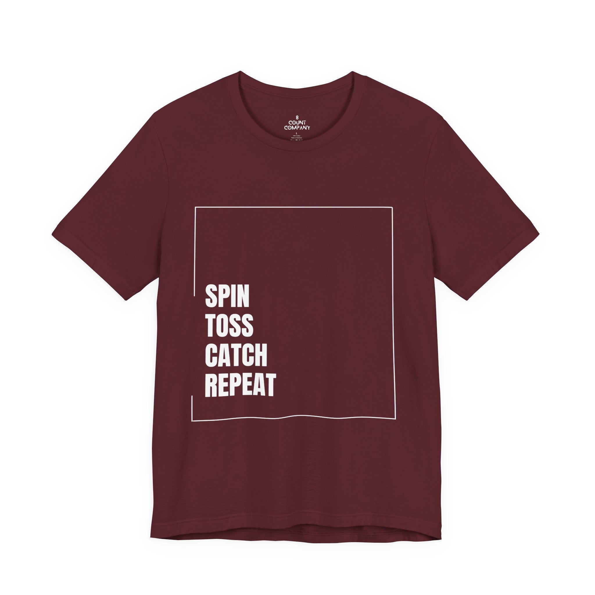 Spinning Toy Tee – "Spin Toss Catch Repeat" Graphic T-Shirt